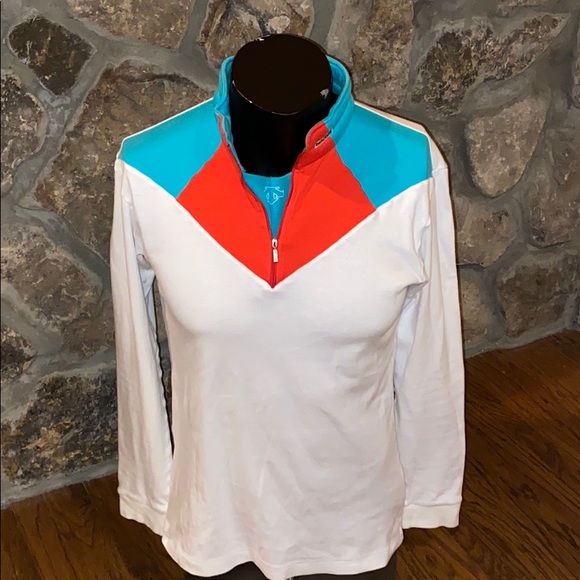 Vintage 80s-90s  Descente zip up pullover. Size L - Picture 11 of 13